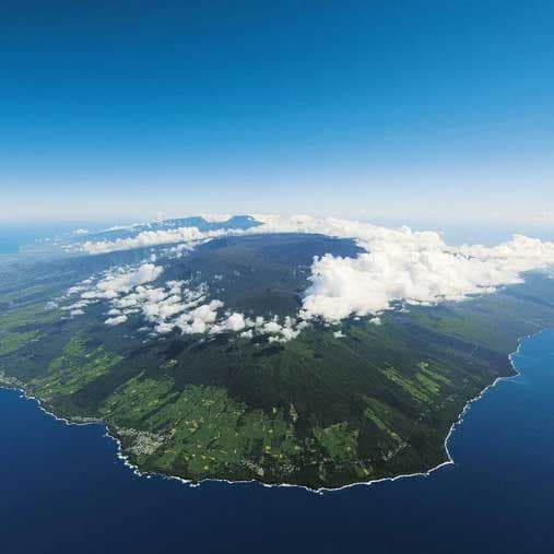 REUNION ISLAND, FRANCE — Helicopter - Island tour